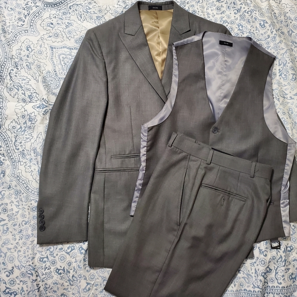 3 Piece Grey Suit